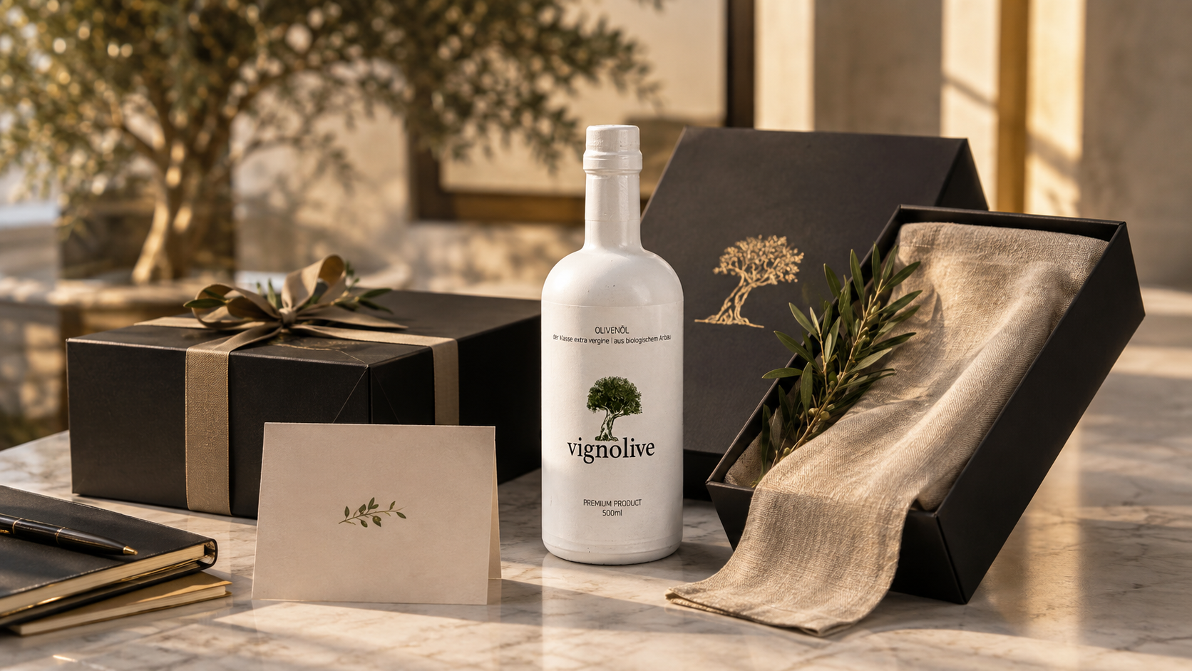 Personalisierte Olivenölflaschen von Vignolive