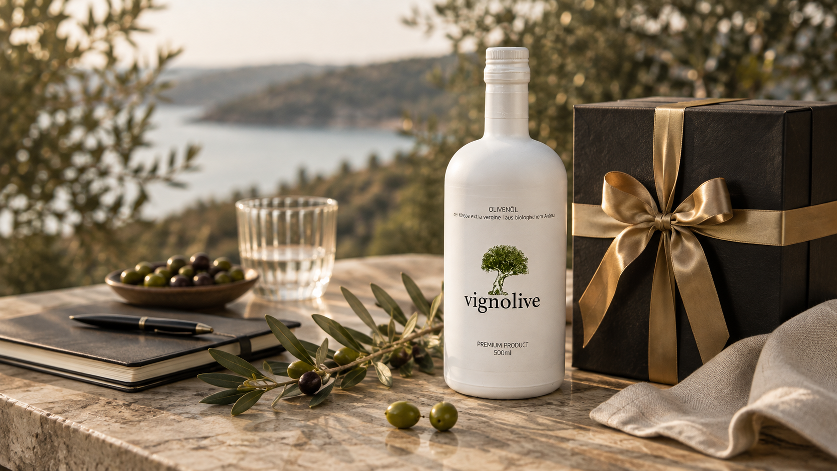 Personalisierte Olivenölflaschen von Vignolive