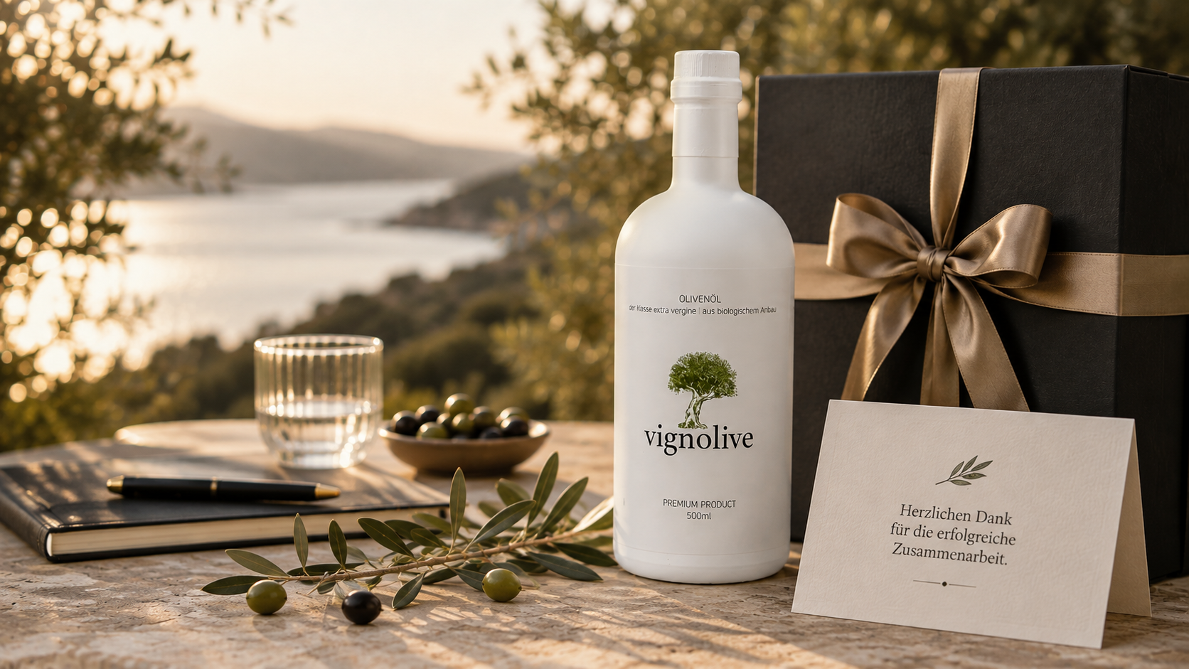 Personalisierte Olivenölflaschen von Vignolive