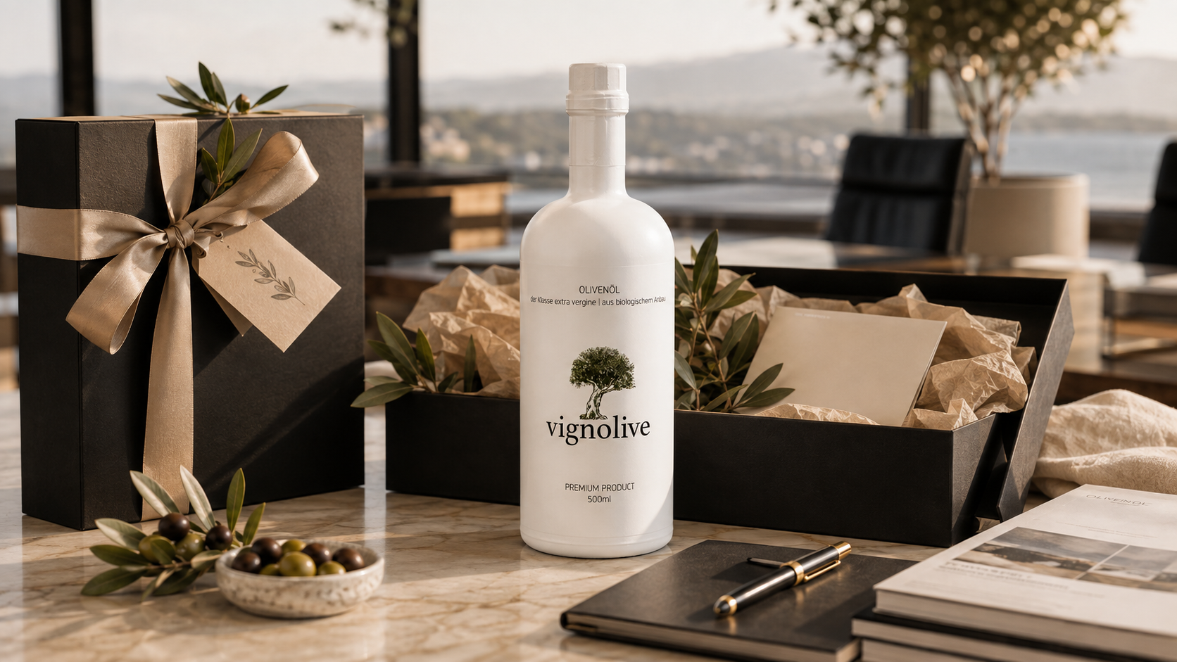 Personalisierte Olivenölflaschen von Vignolive