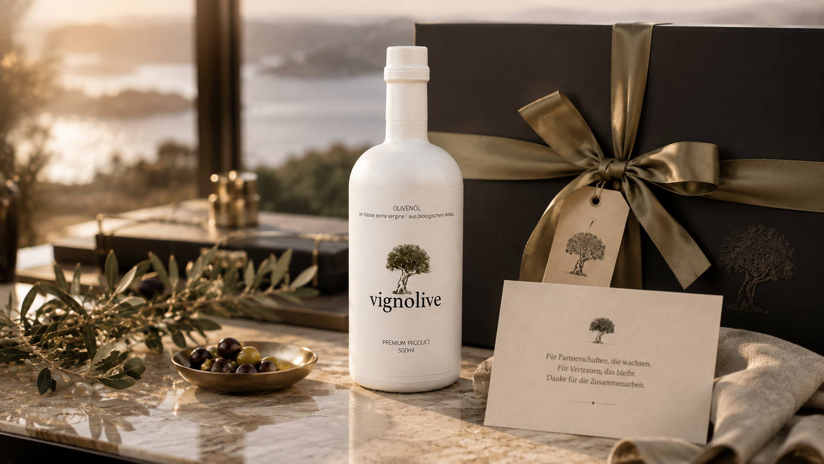 Personalisierte Olivenölflaschen von Vignolive