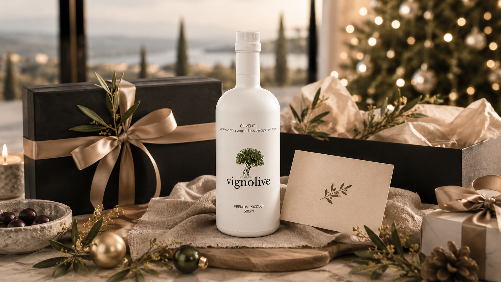 Personalisierte Olivenölflaschen von Vignolive