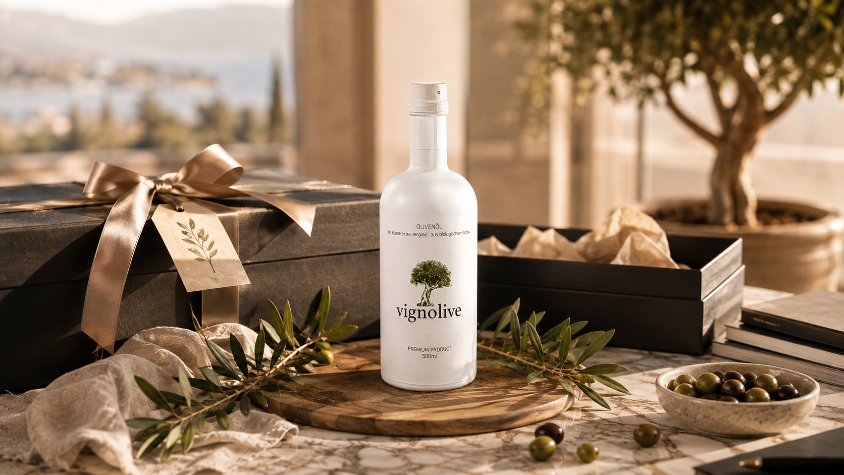 Personalisierte Olivenölflaschen von Vignolive