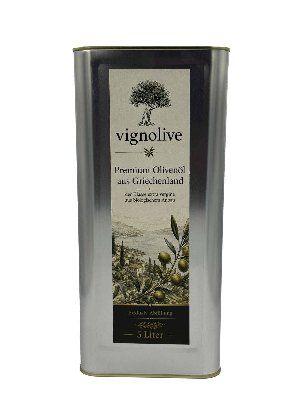 Premium Olivenöl aus Griechenland – 5 Liter Vorteilskanister