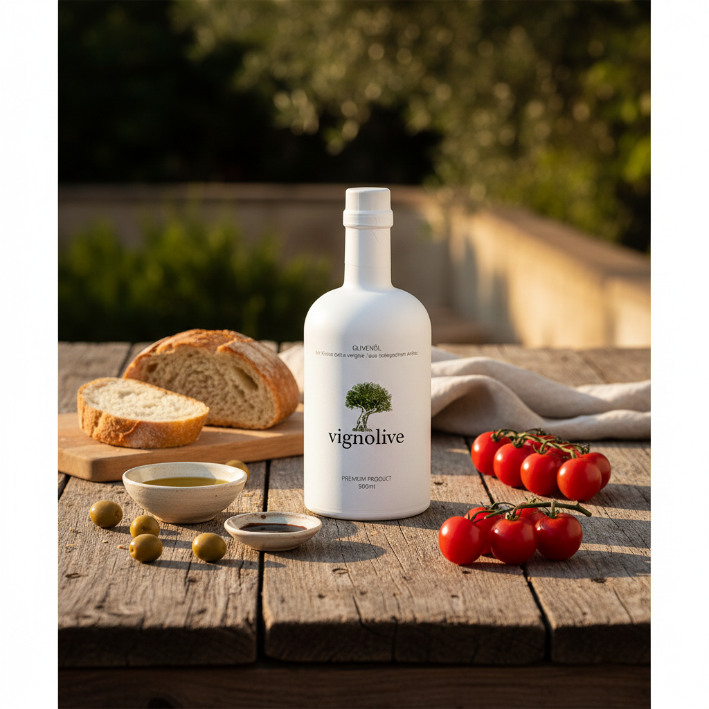 Vignolive – exakte Flasche im Lifestyle
